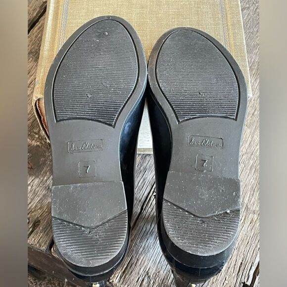 Pre-Owed Sam Edelman Womens Black Bootie Rain Boots Size 7 - Picture 5 of 5